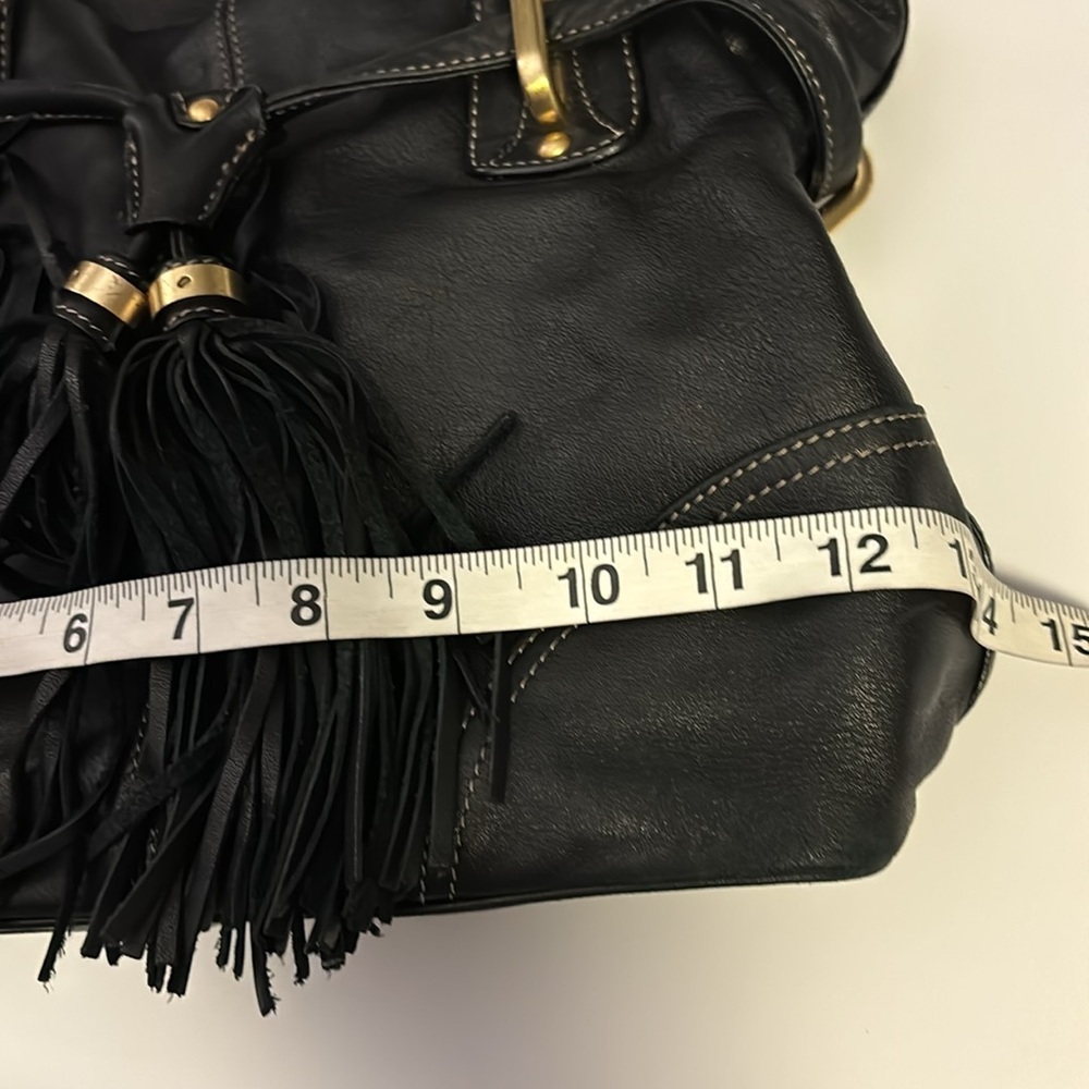 B MAKOWSKY BLACK LEATHER PURSE - Picture 10 of 12